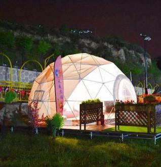 丽江河南球形帐篷-室外浪漫乐园